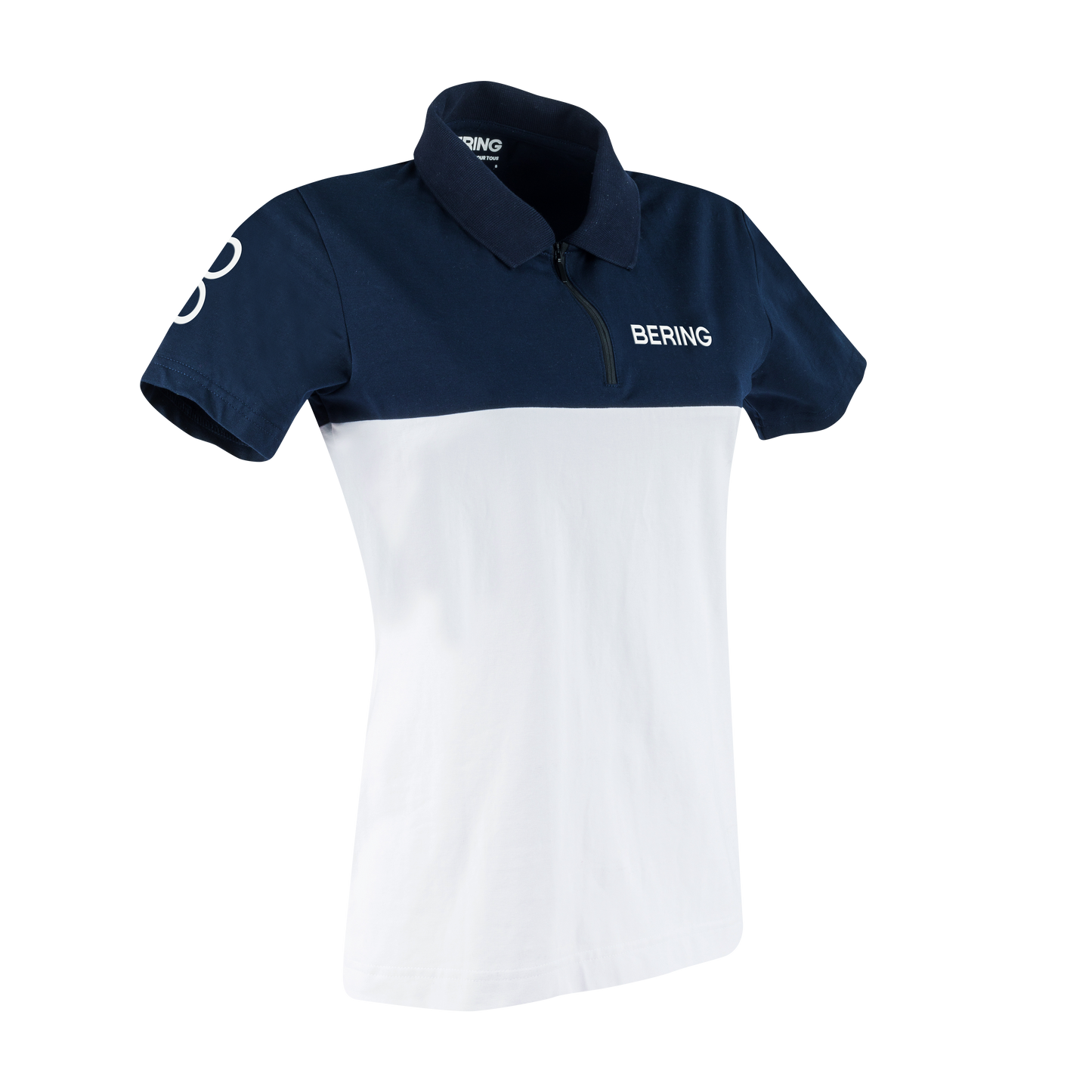 Lady Polo BERING 2023 Blanc/Marine