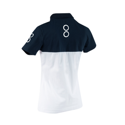 Lady Polo BERING 2023 White/Navy 