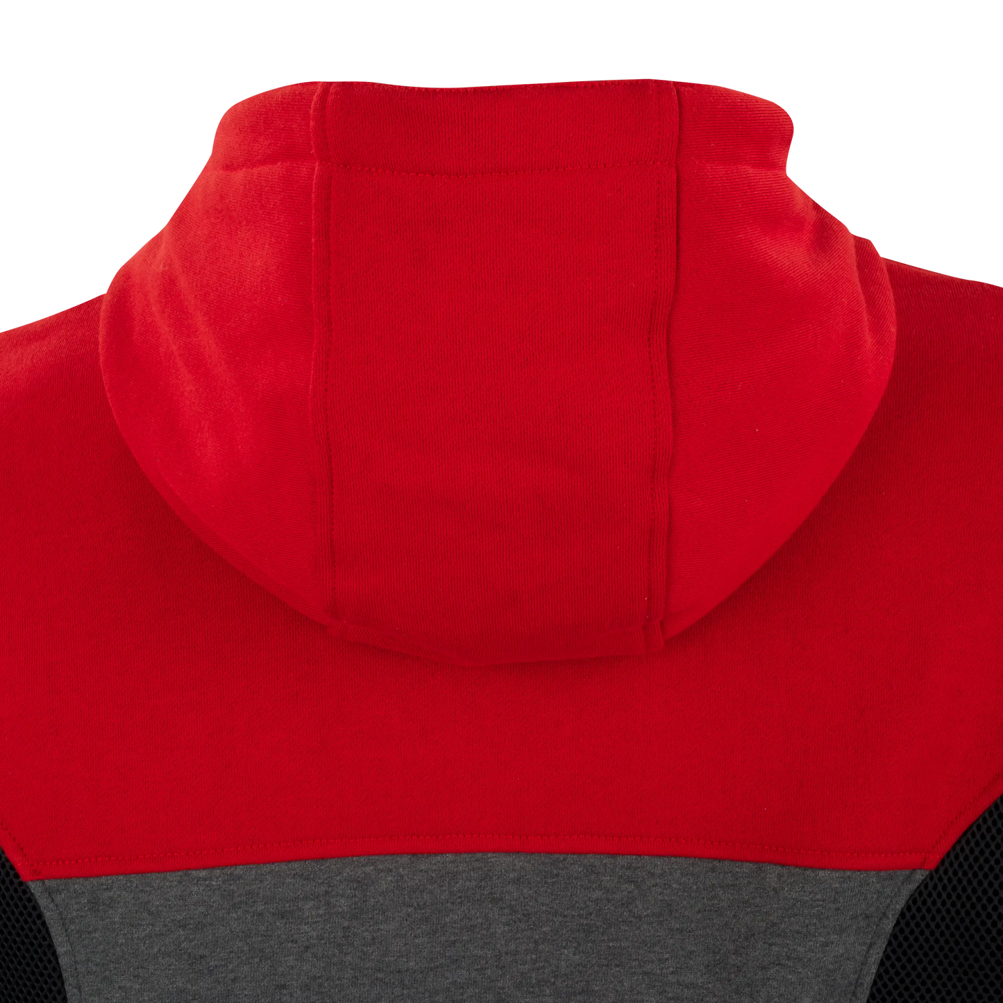 HOODIZ VENTED Anthracite/Rouge