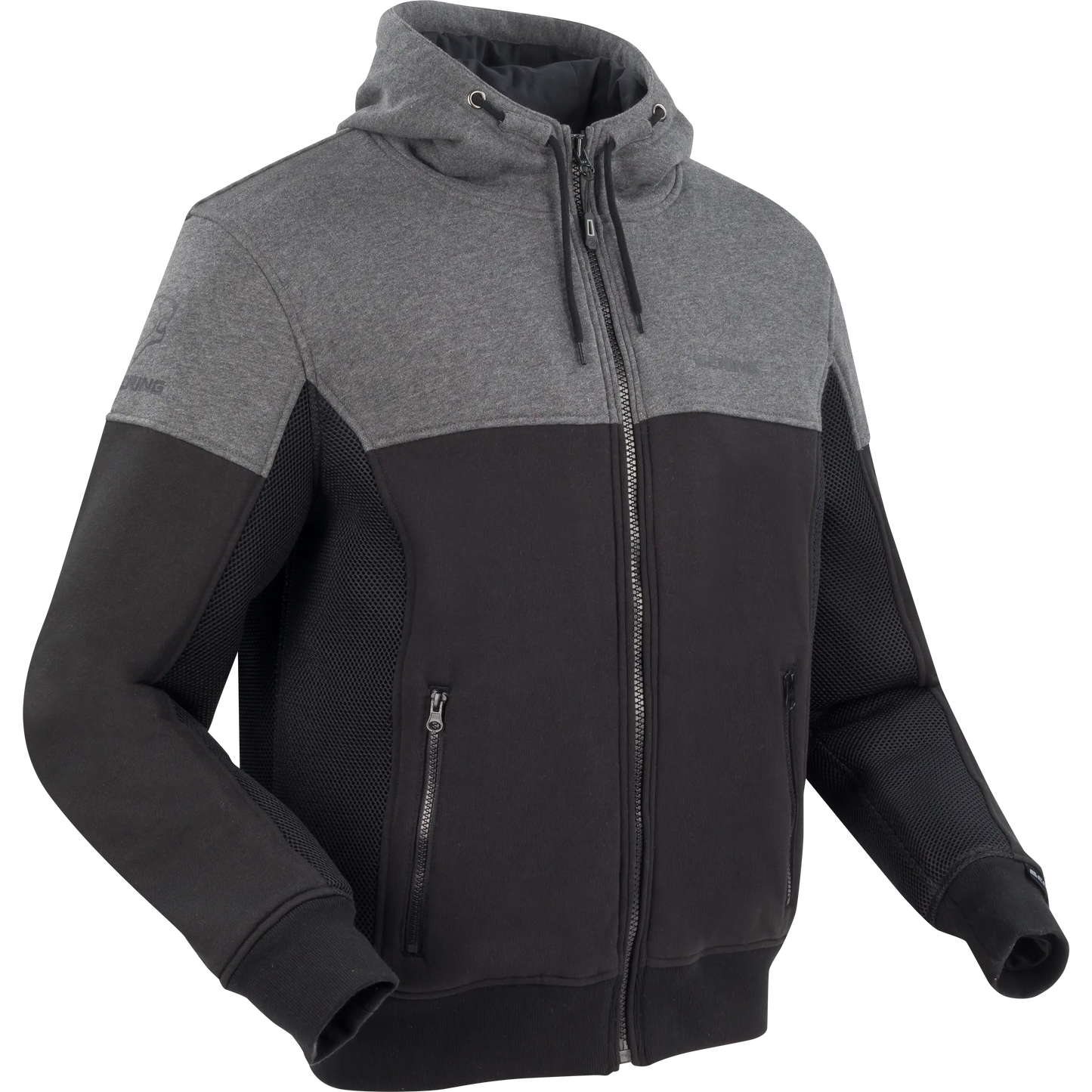 HOODIZ VENTED Noir/Anthracite