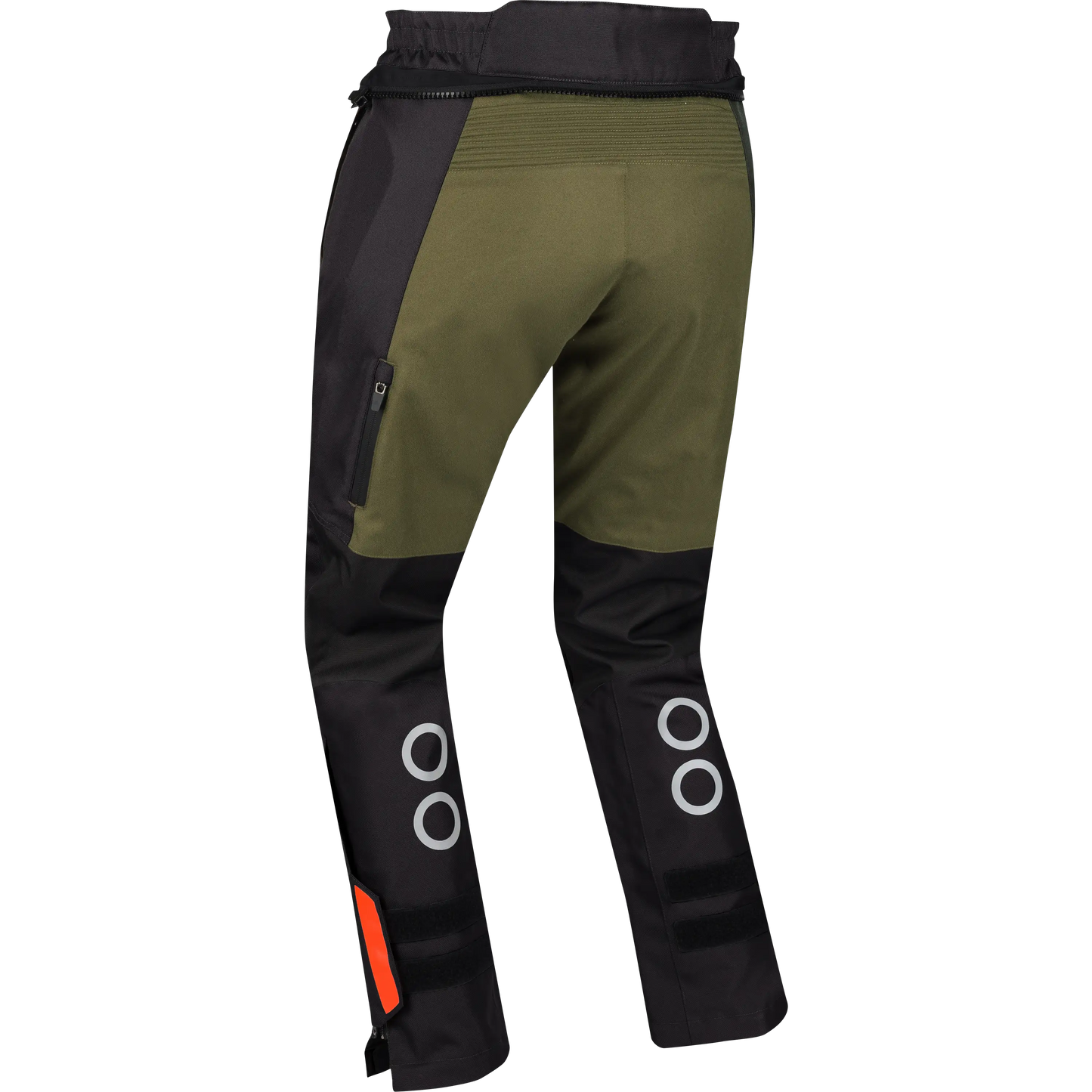 LADY ZEPHYR Noir/Kaki/Orange