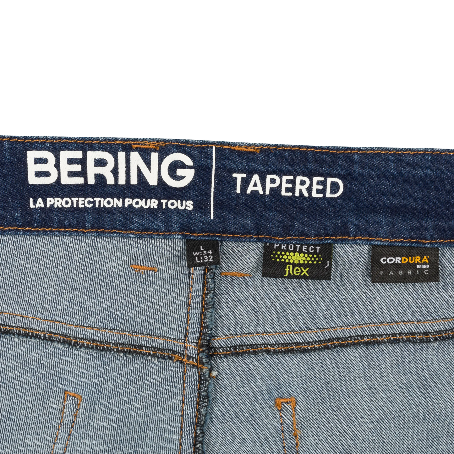 TRUST TAPERED Bleu Délavé