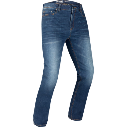 TRUST STRAIGHT Bleu Délavé