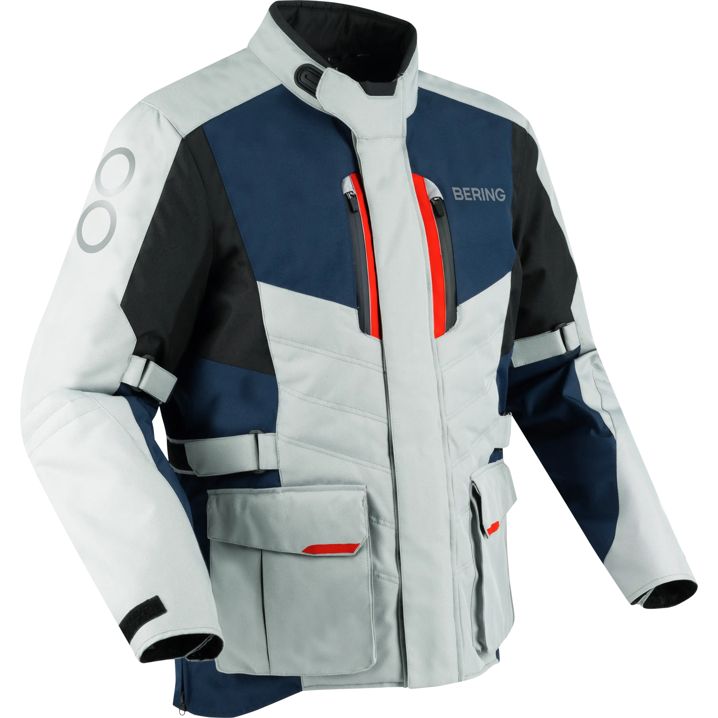 SIBERIA Grey/Blue/Red 