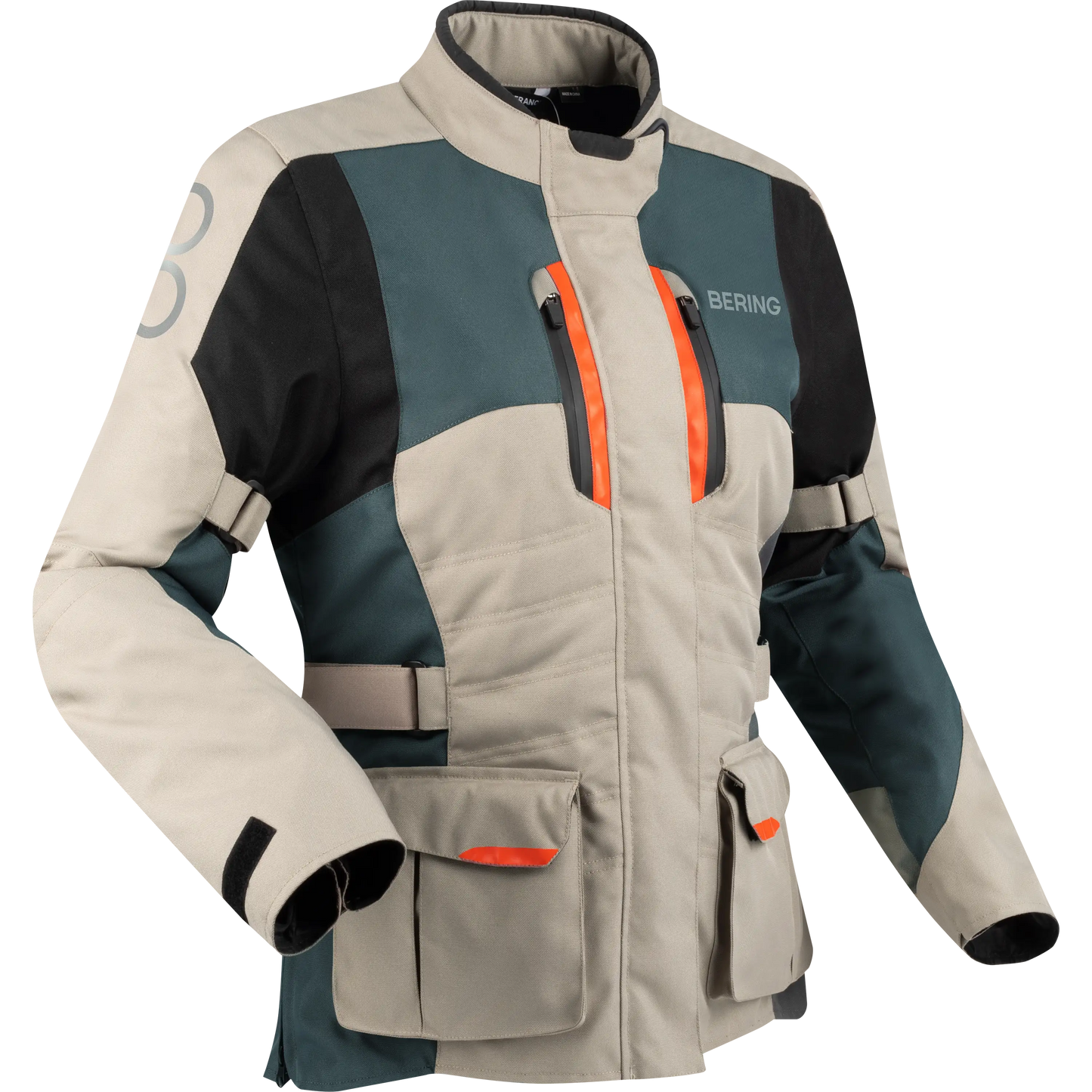 LADY SIBERIA Beige/Grey/Orange 