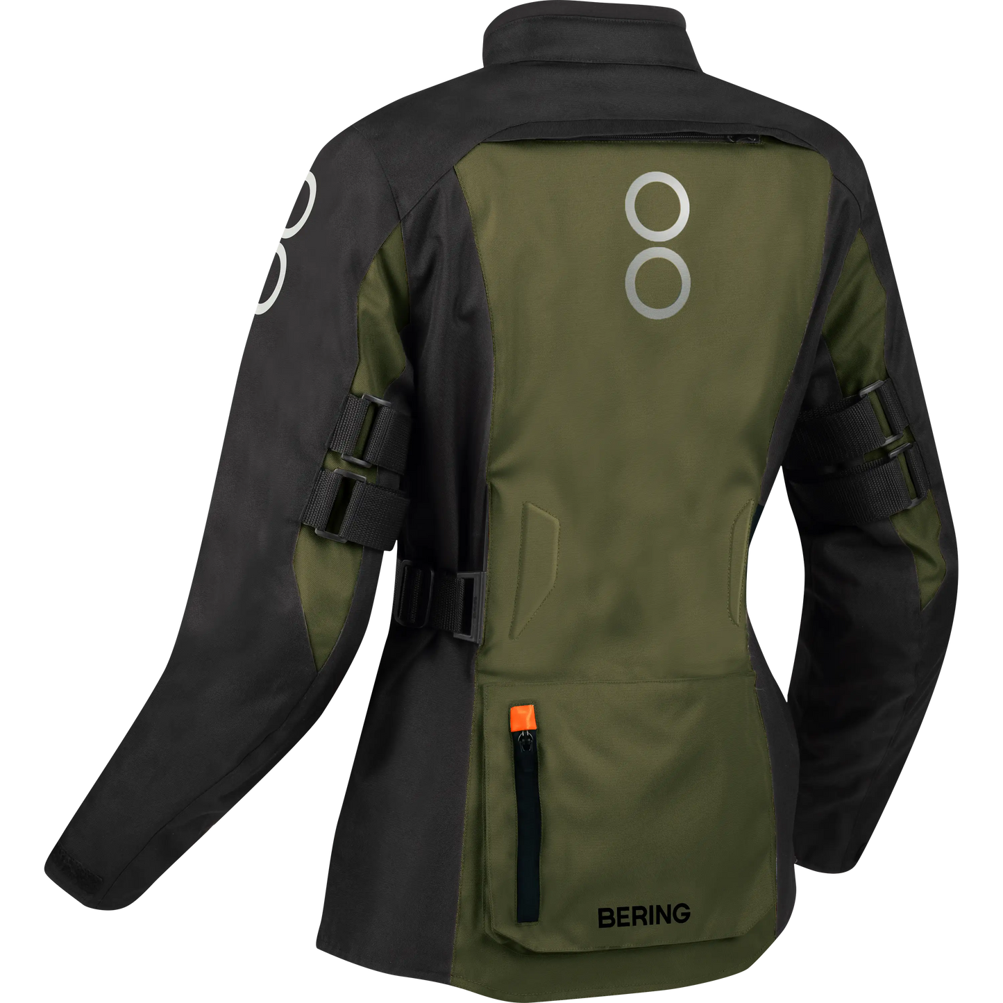 LADY ZEPHYR Black/Khaki/Orange 