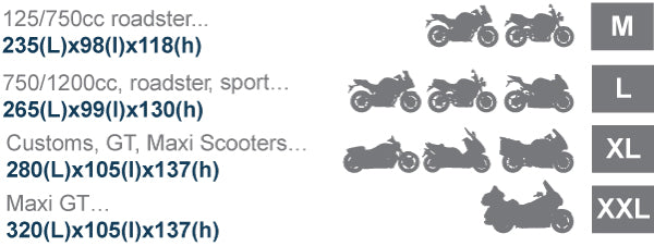 Housse Moto KOVER Noir