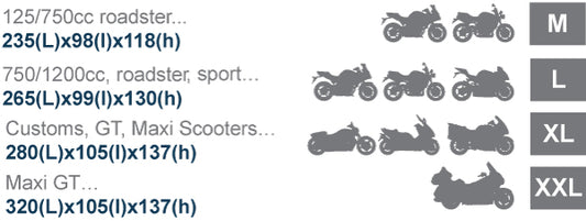 Housse Moto KOVER Noir