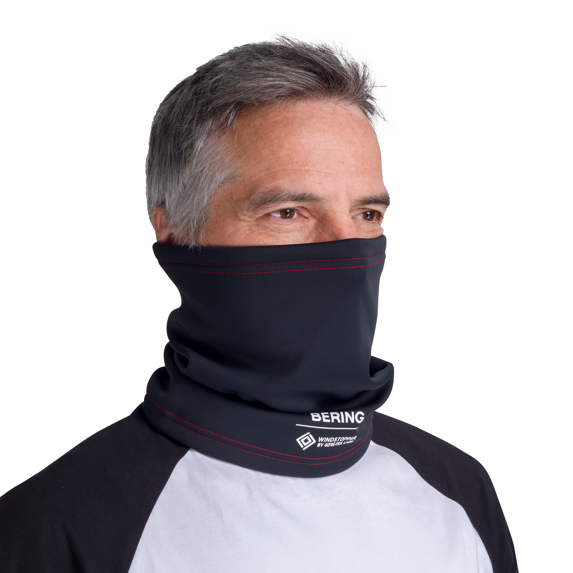 WINDSTOPPER 2 Neck Warmer Black – Bering