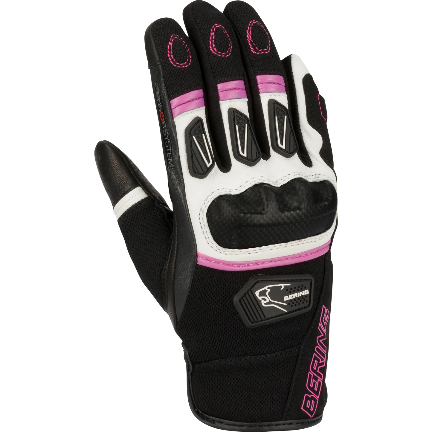 LADY URSULA Noir/Fuchsia