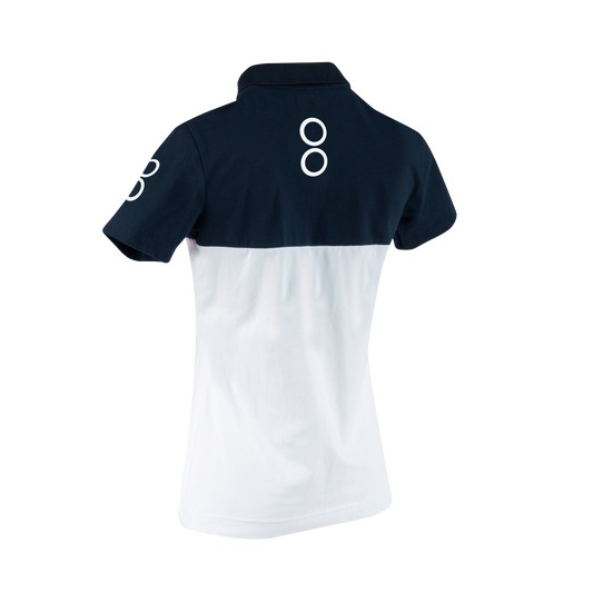 Lady Polo BERING 2023 Blanc/Marine
