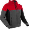 HOODIZ VENTED Anthracite/Red 