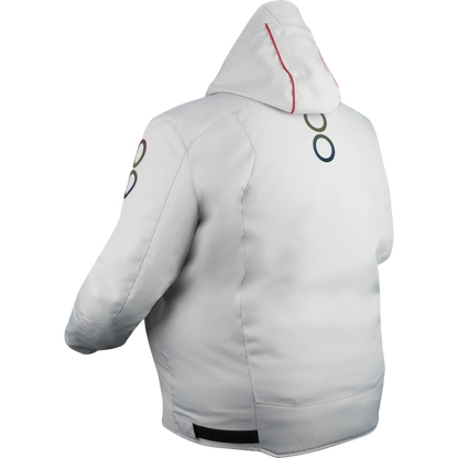 WARWICK KING SIZE Gris Clair/Rouge