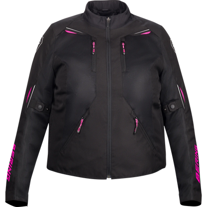 LADY BRAZILIA QUEEN SIZE Noir/Fuchsia