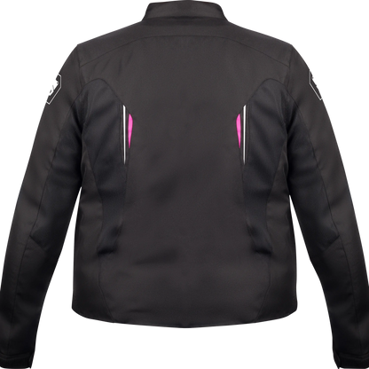 LADY BRAZILIA QUEEN SIZE Noir/Fuchsia