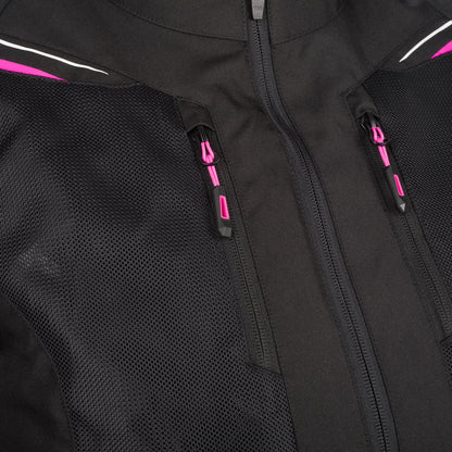 LADY BRAZILIA QUEEN SIZE Noir/Fuchsia