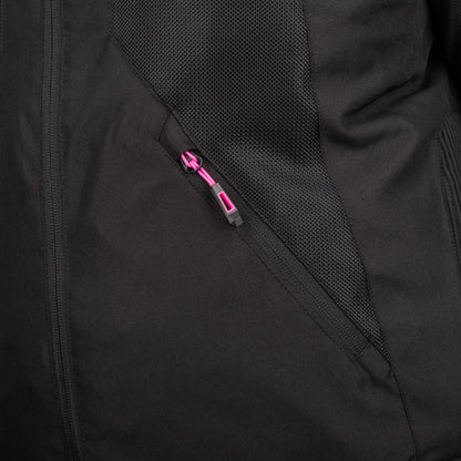 LADY BRAZILIA QUEEN SIZE Noir/Fuchsia