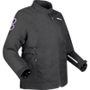 LADY PAMELA QUEEN SIZE Noir/Lilas