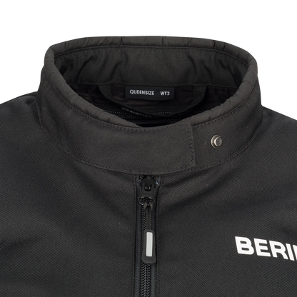 LADY PAMELA QUEEN SIZE Noir/Lilas