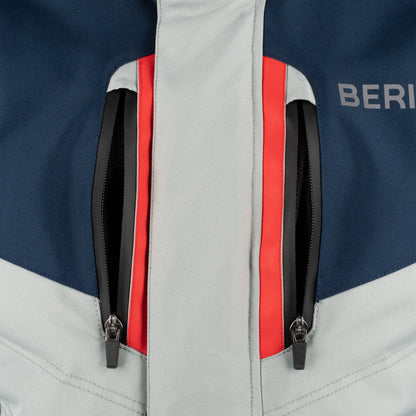 SIBERIA Grey/Blue/Red 