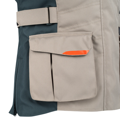 LADY SIBERIA Beige/Grey/Orange 