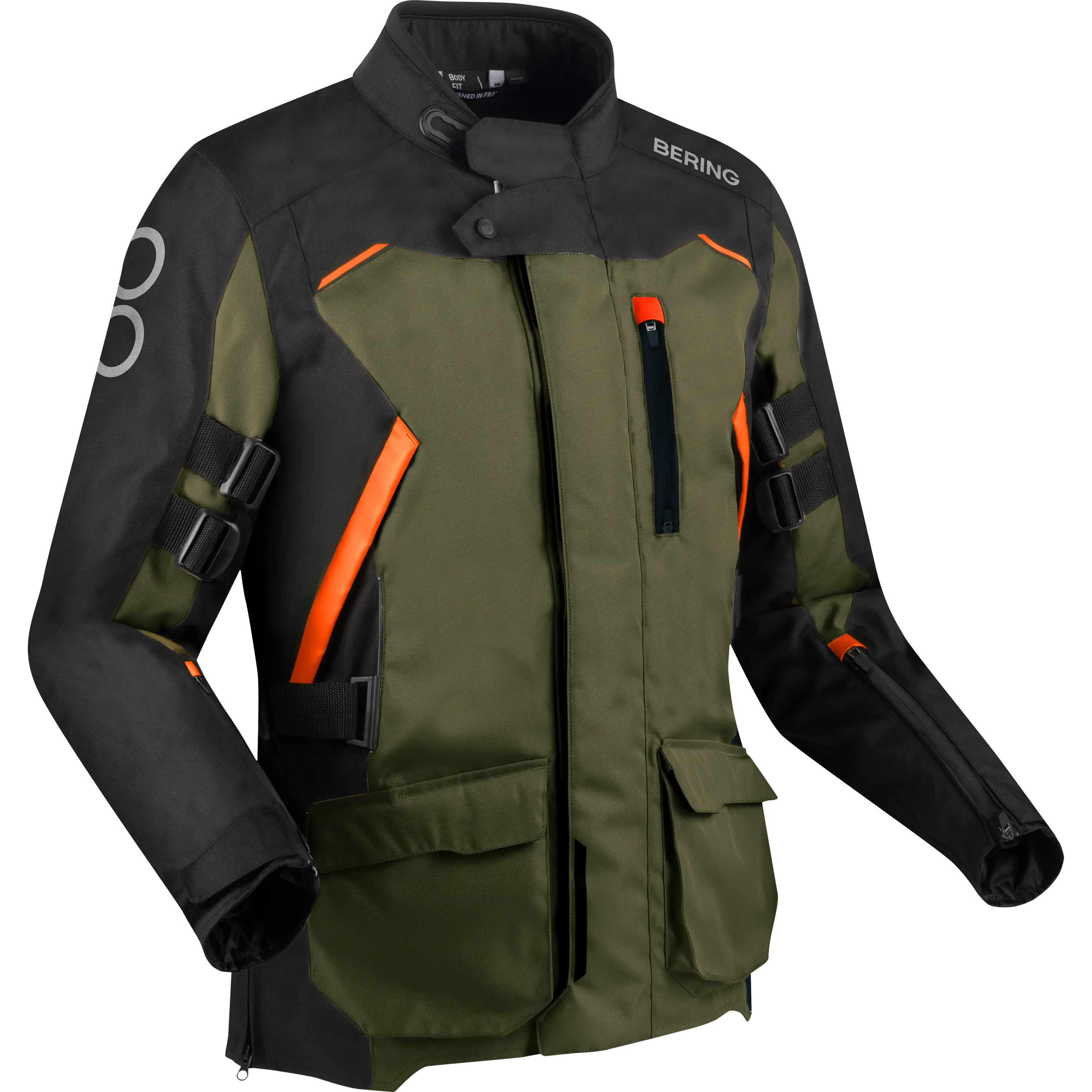 ZEPHYR Black/Khaki/Orange 