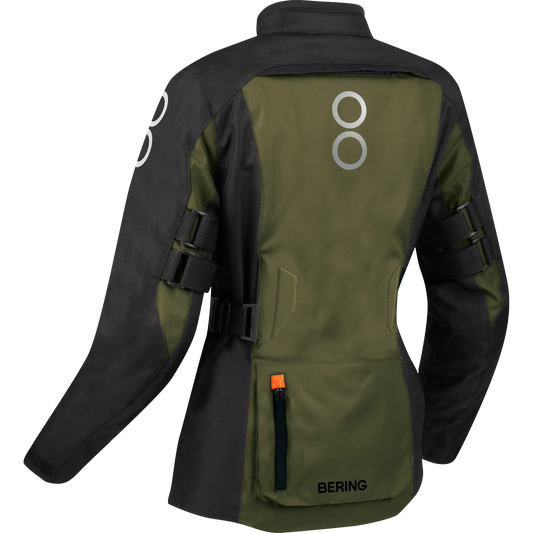 LADY ZEPHYR Black/Khaki/Orange 