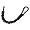 Elastic Strap Black Bead Vest 